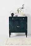 Handcarved Paje Entryway Cabinet