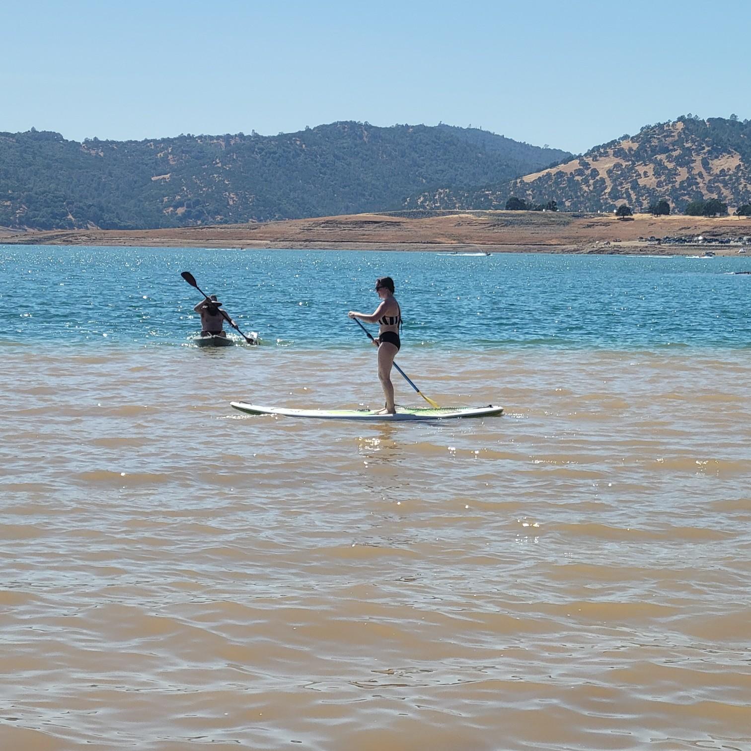 Summer 2021 - Alex and Zo New Melones Lake