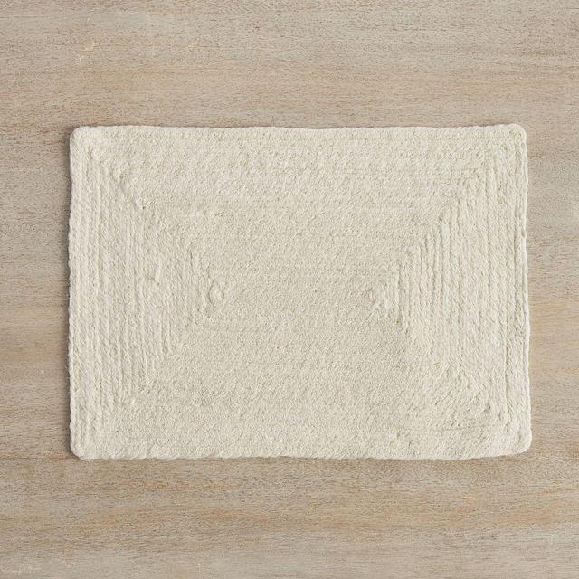 Colton Jute Placemat Rectangular, Set of 4 - Ivory