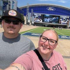 Went to visit the ford center where the Dallas cowboys practice.