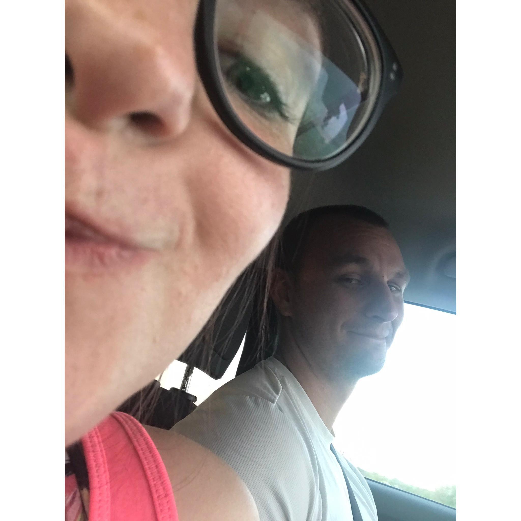 Travlers log 2453: We have traveled to Virginia, Wisconsin, and back surviving on energy drinks and Claire's judgement of freeway construction....also cows