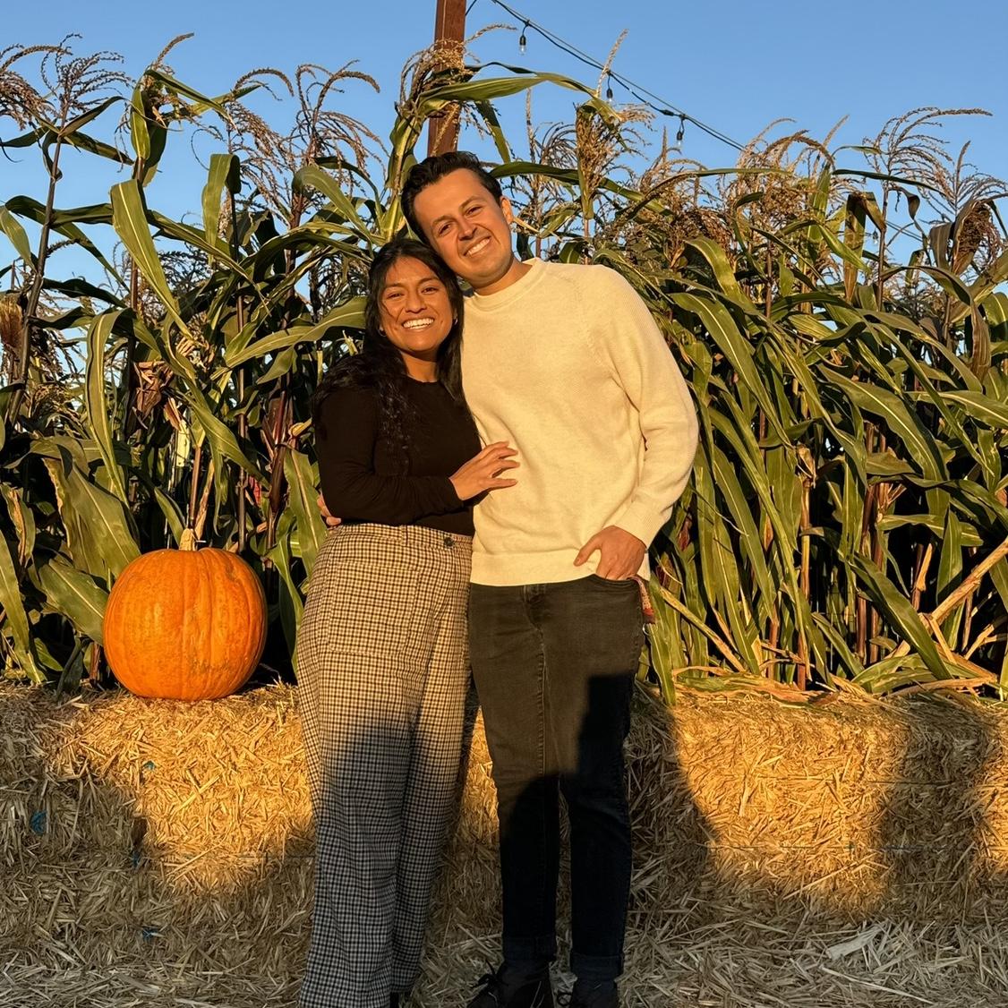 We didn't get to use the pumpkin cannon, but we did get this nice photo