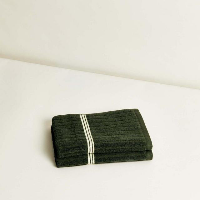 EMERALD ORGANIC COTTON (Hand) TOWEL in MOSS