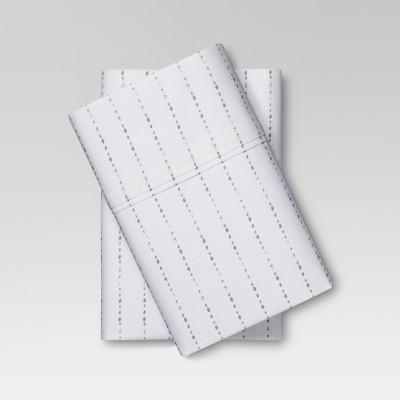 Organic Cotton Printed Pillowcase Set 300 Thread Count - Threshold™