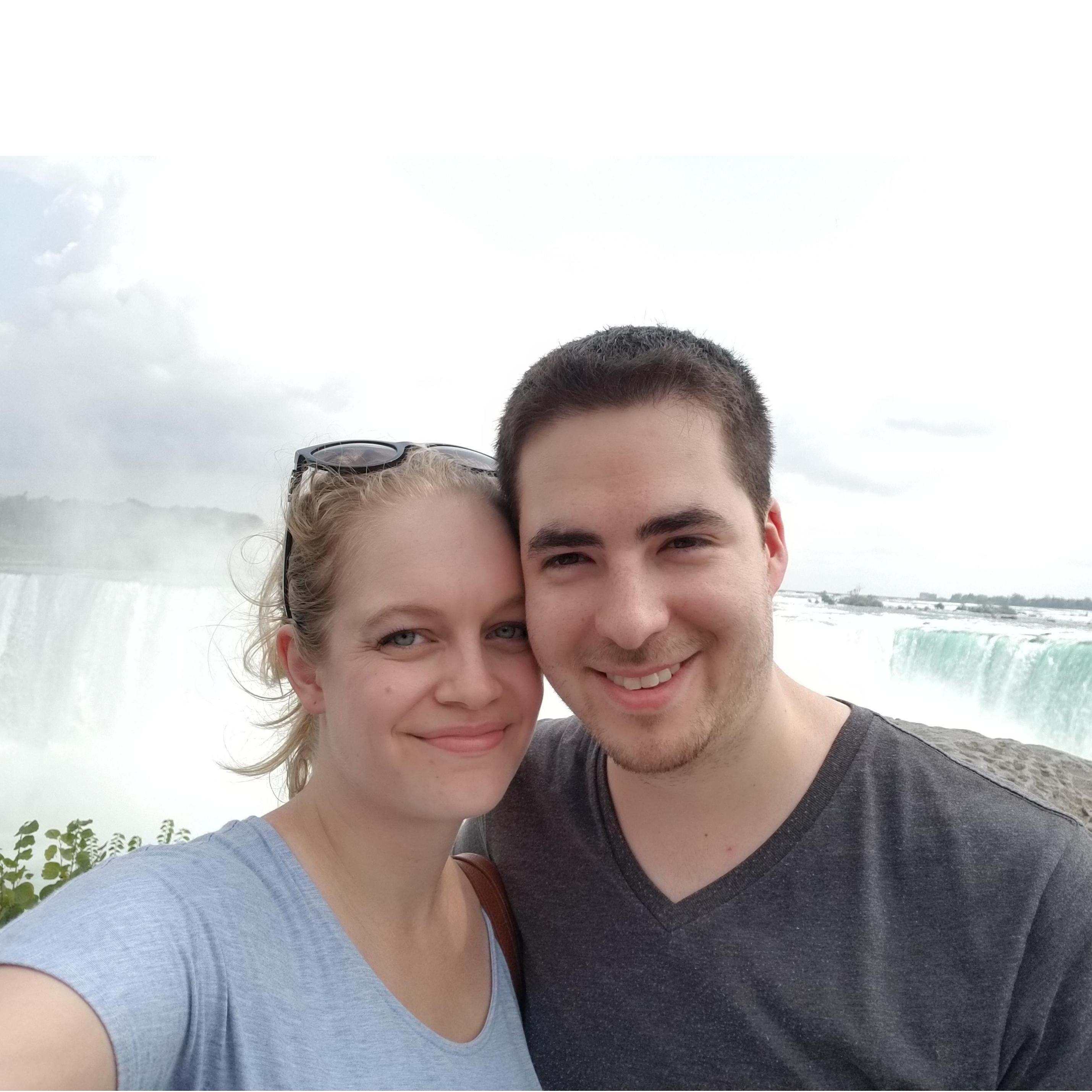Michelle grew up in Niagara Falls (the Canadian side!) and loved bringing James home to visit. Now they visit pretty regularly and always enjoy walking around by the river.