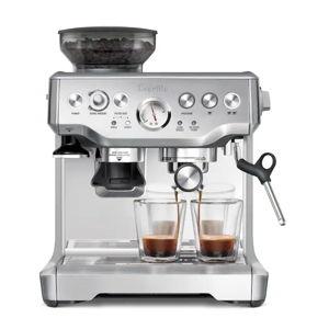 Breville - the Barista Express Espresso Machine with 15 bars of pressure, Milk Frother and integrated grinder - Stainless Steel