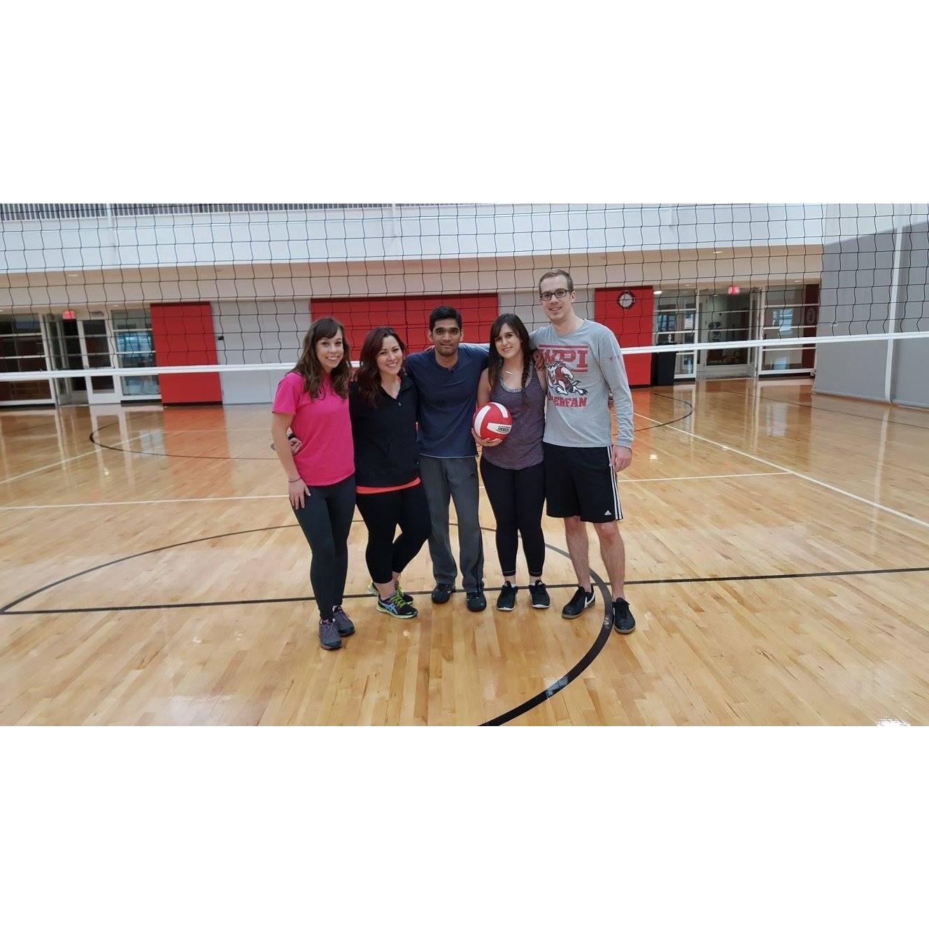 The volleyball team where it all began!