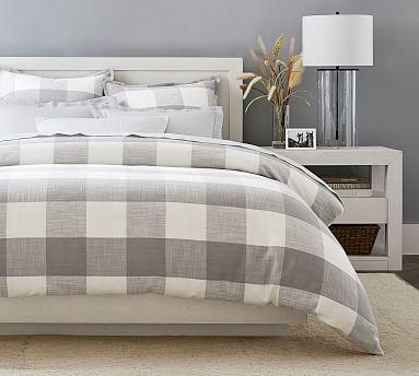 Bryce Buffalo Check Cotton Duvet Cover