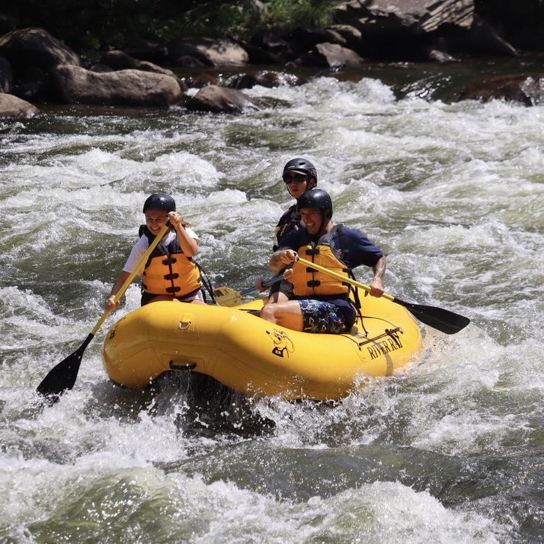 White water rafting in Gatlinburg… IYKYK 😳