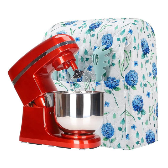 Stand Mixer Cover,Hydrangea Kitchen Mixer Cover Compatible With 5-8 Qt Kitchenaid Hamilton Mixers,Spring Summer Kitchen Decor,Kitchen Aid Mixer Covers,Pioneer Woman Kitchen Aid Mixer Assecories