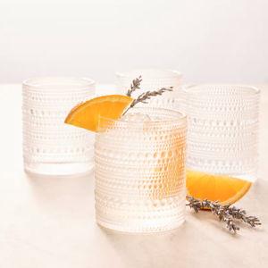 Jupiter Short Tumbler (Set of 6) in Clear