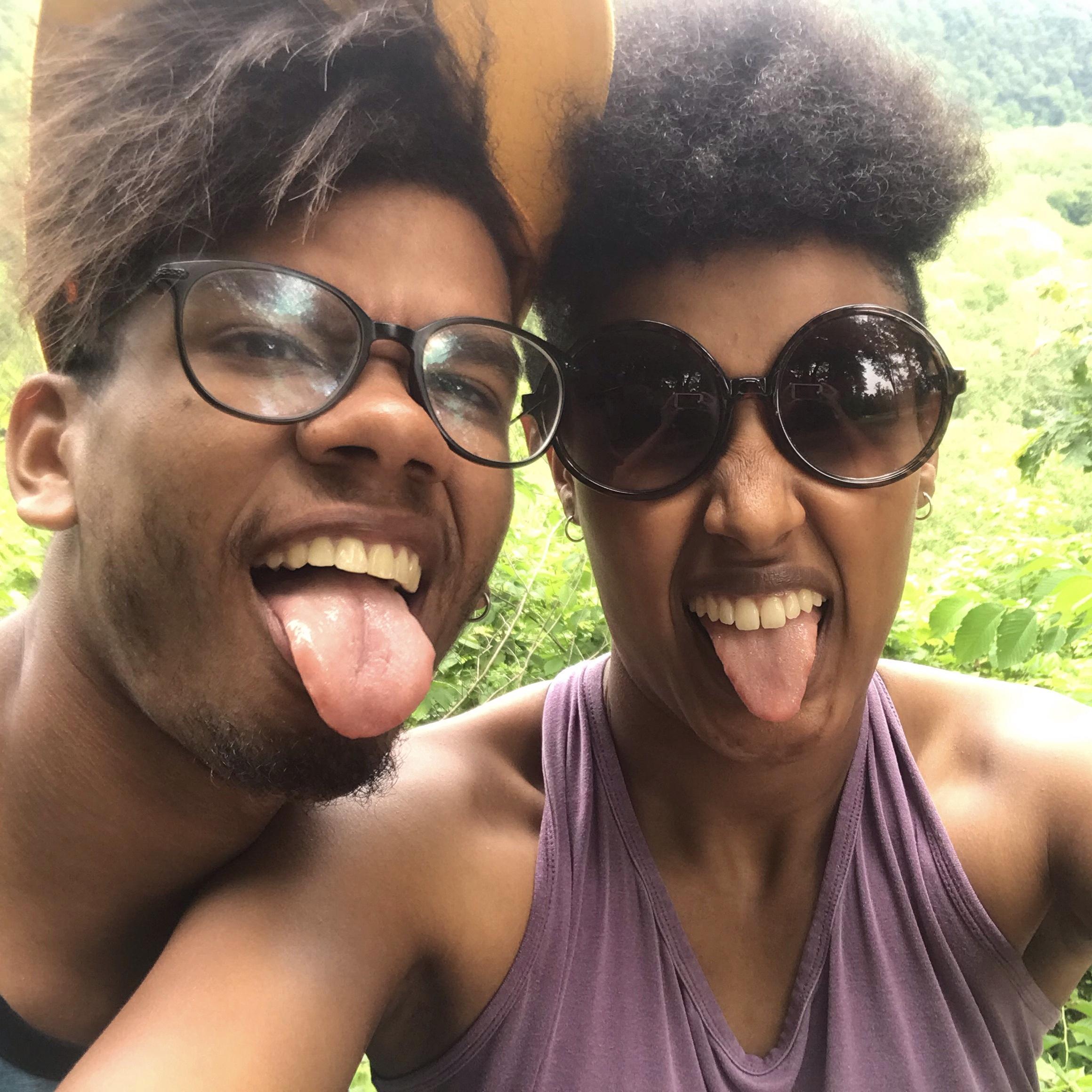 First time hiking together
