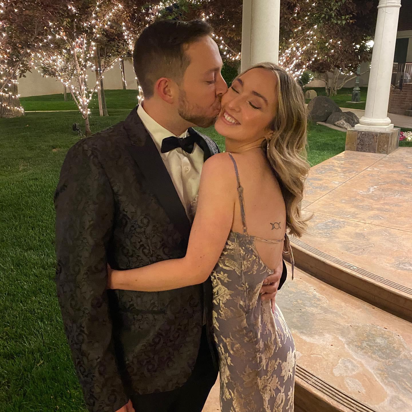 Celebrating Chris and Alex's wedding.