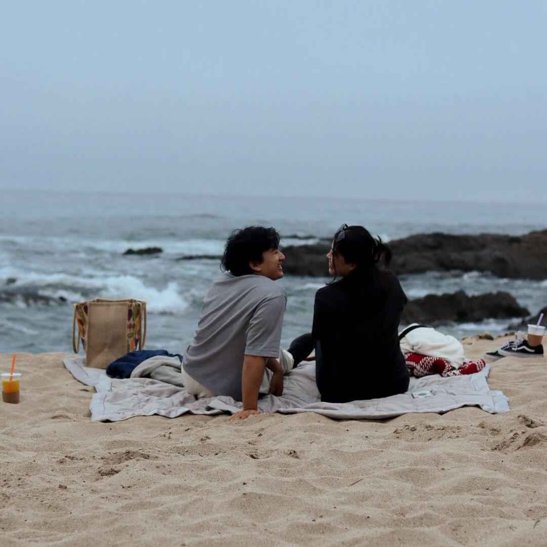 2023 - Kat and Edy's favorite activity is having picnics on the beach!