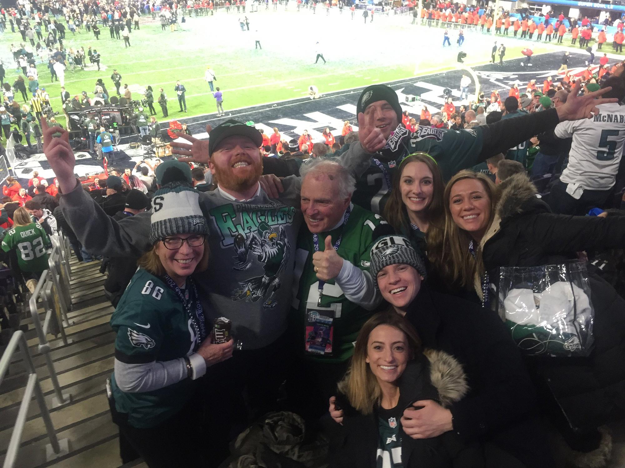 Eagles win the Super Bowl!