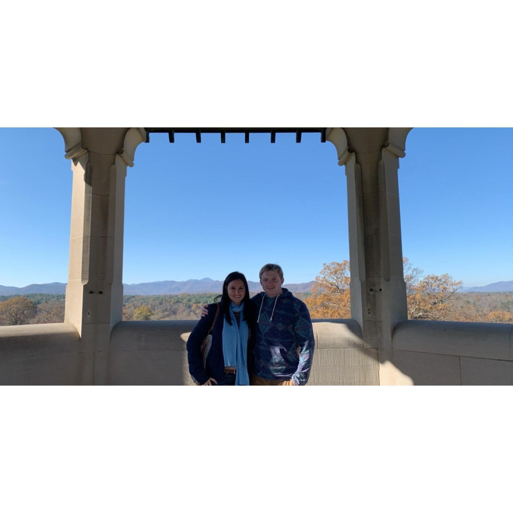 Our first trip to Biltmore, it was amazing.
