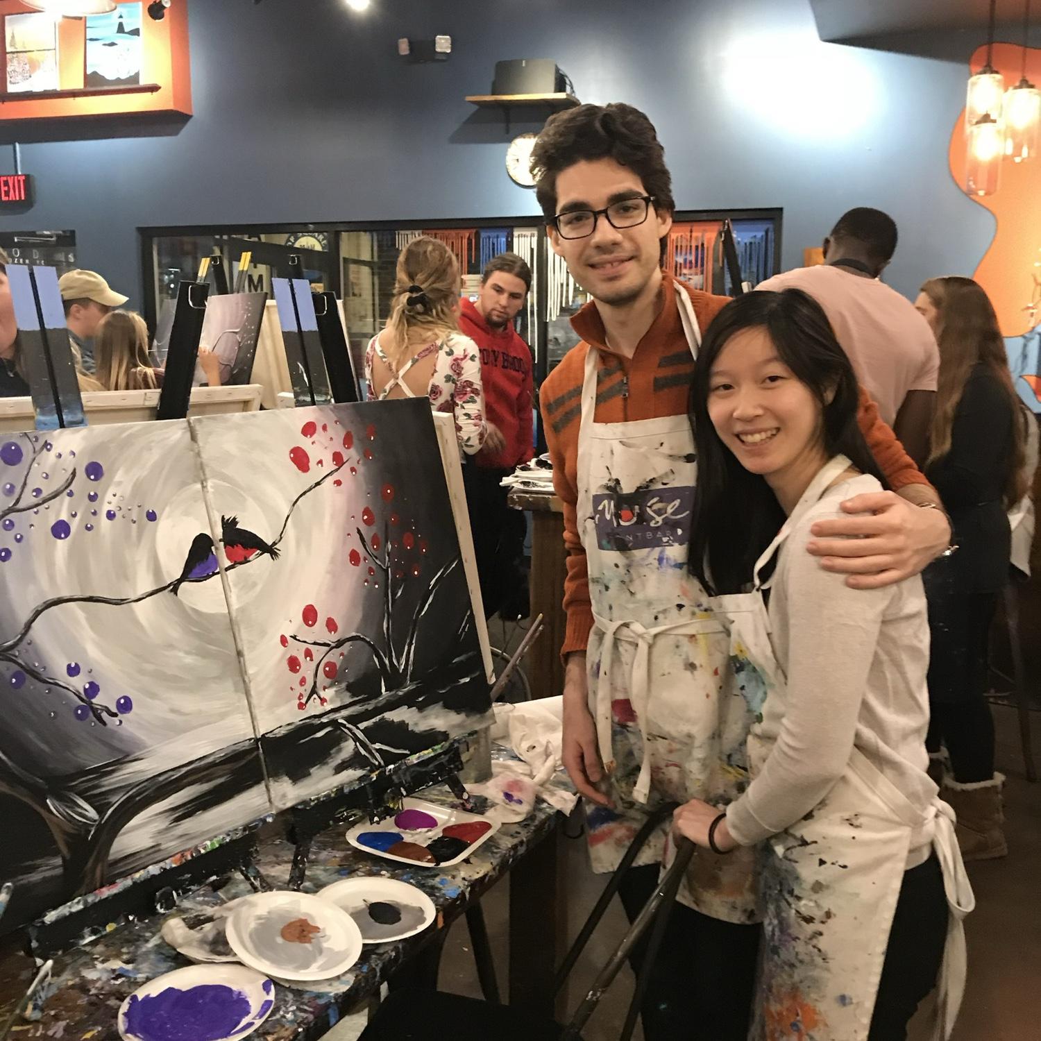 Our first Valentine’s Day!