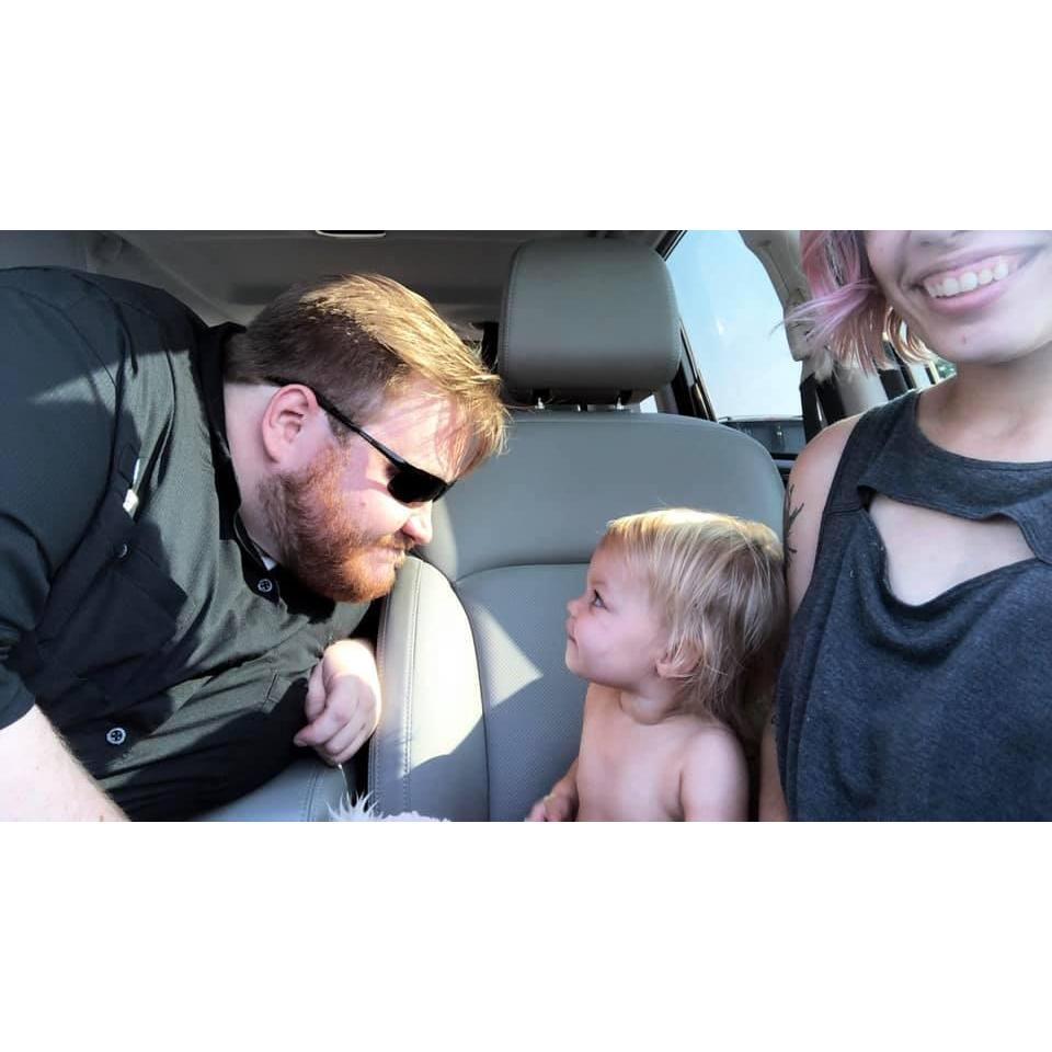After Adelaide's 3 day admittance into Children's Hospital in Plano for pneumonia, she was released! This is our celebratory picture. This was also the week that Shea knew she wanted to marry Brannon.