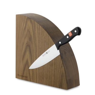 Messermeister Semi-Circle Magnetic Knife Block, Walnut