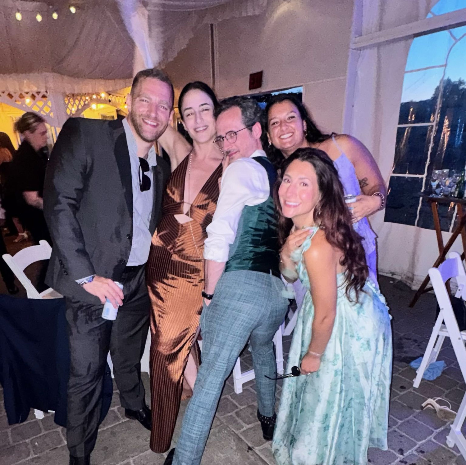 At Megan & John's Wedding