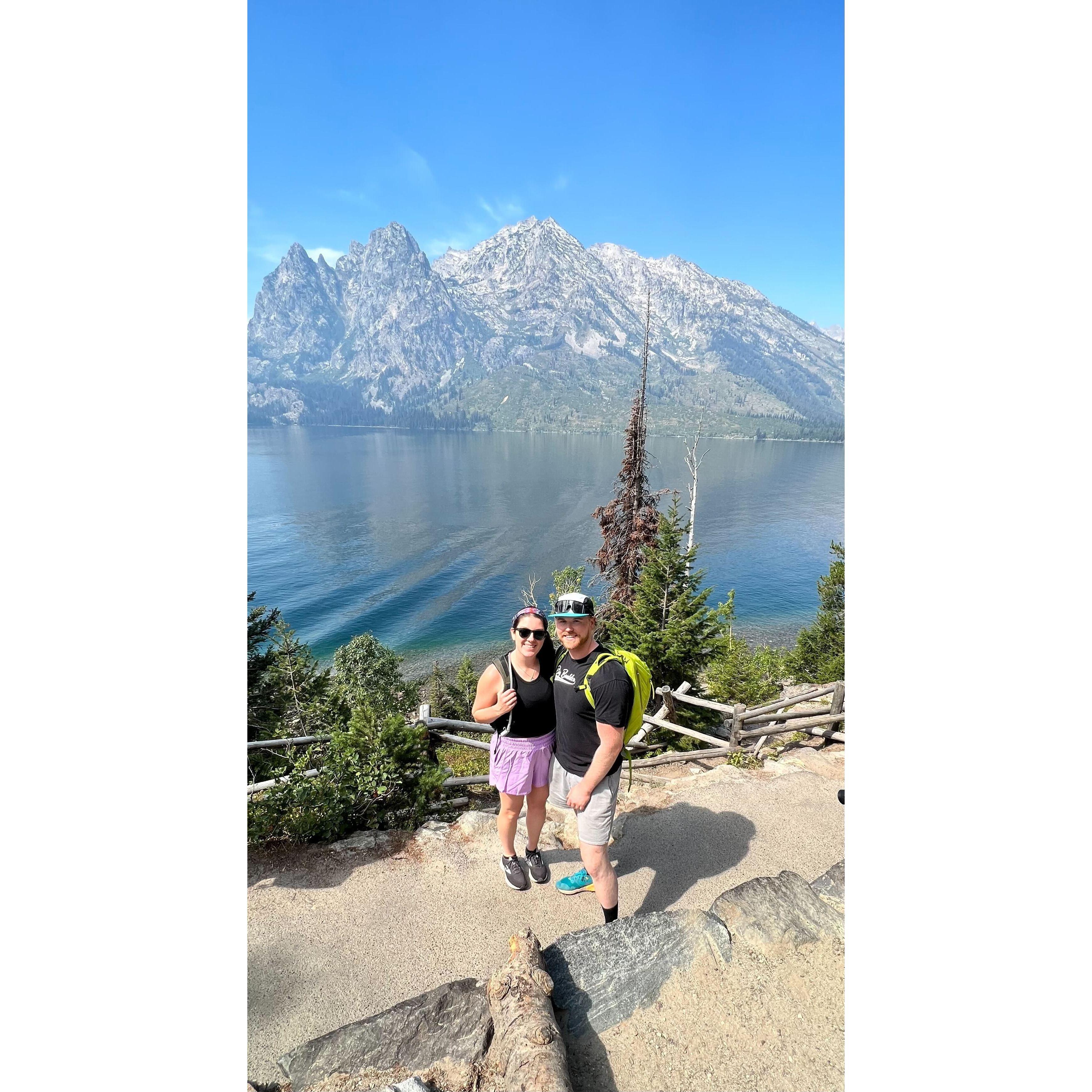 Jenny Lake at Grand Teton National Park.