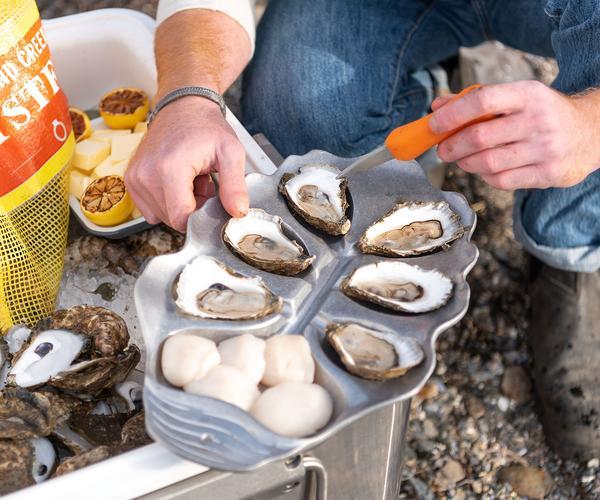 The Oyster Bed Grill Pan