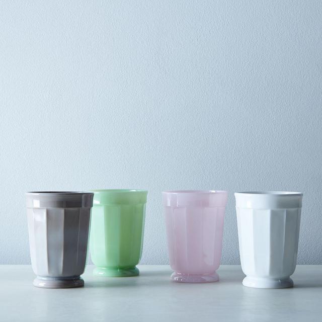 Faceted Glass Tumblers (Set of 4)