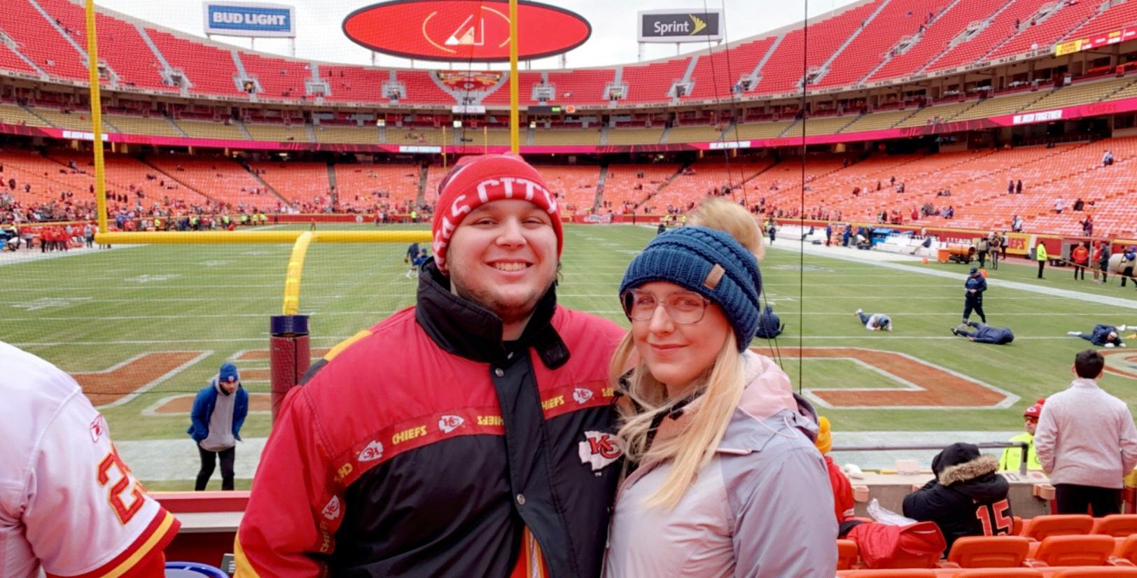 2019: Kierans family took me to my first NFL game!