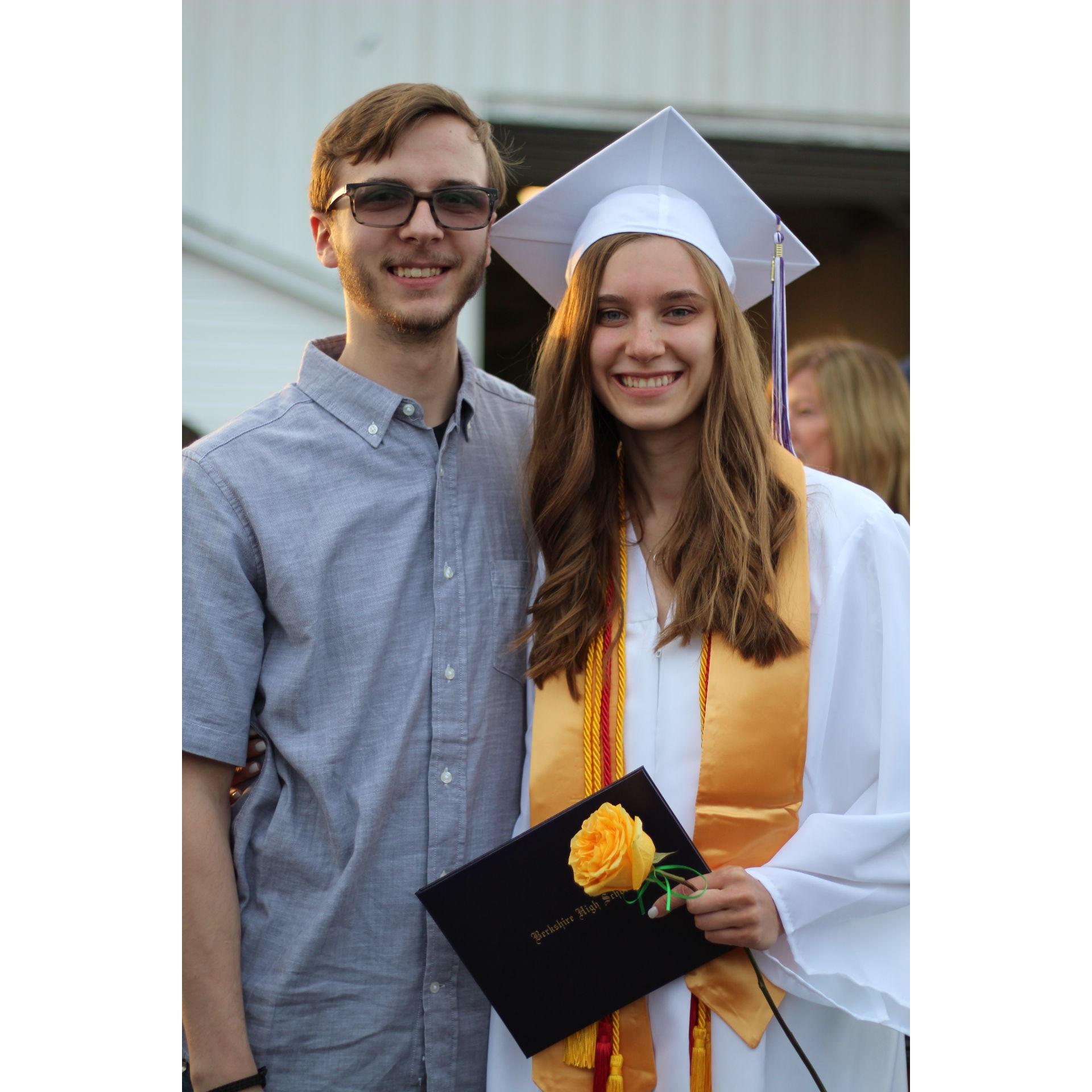 Lauren's high school graduation 2021