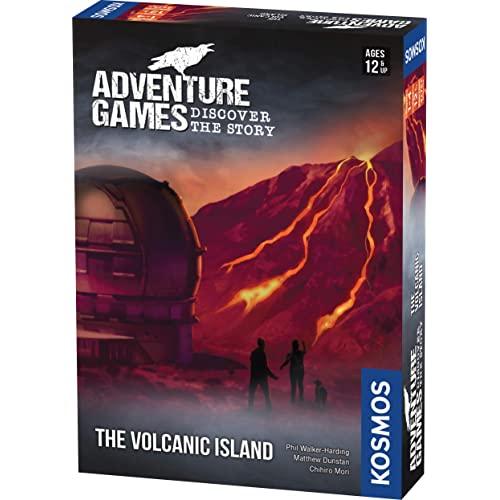 Thames & Kosmos Adventure Games: The Volcanic Island – Choose Your Own Adventure Game | A Kosmos Game from Collaborative, Replayable Storytelling Game Experience for 1 to 4 Players Ages 12+