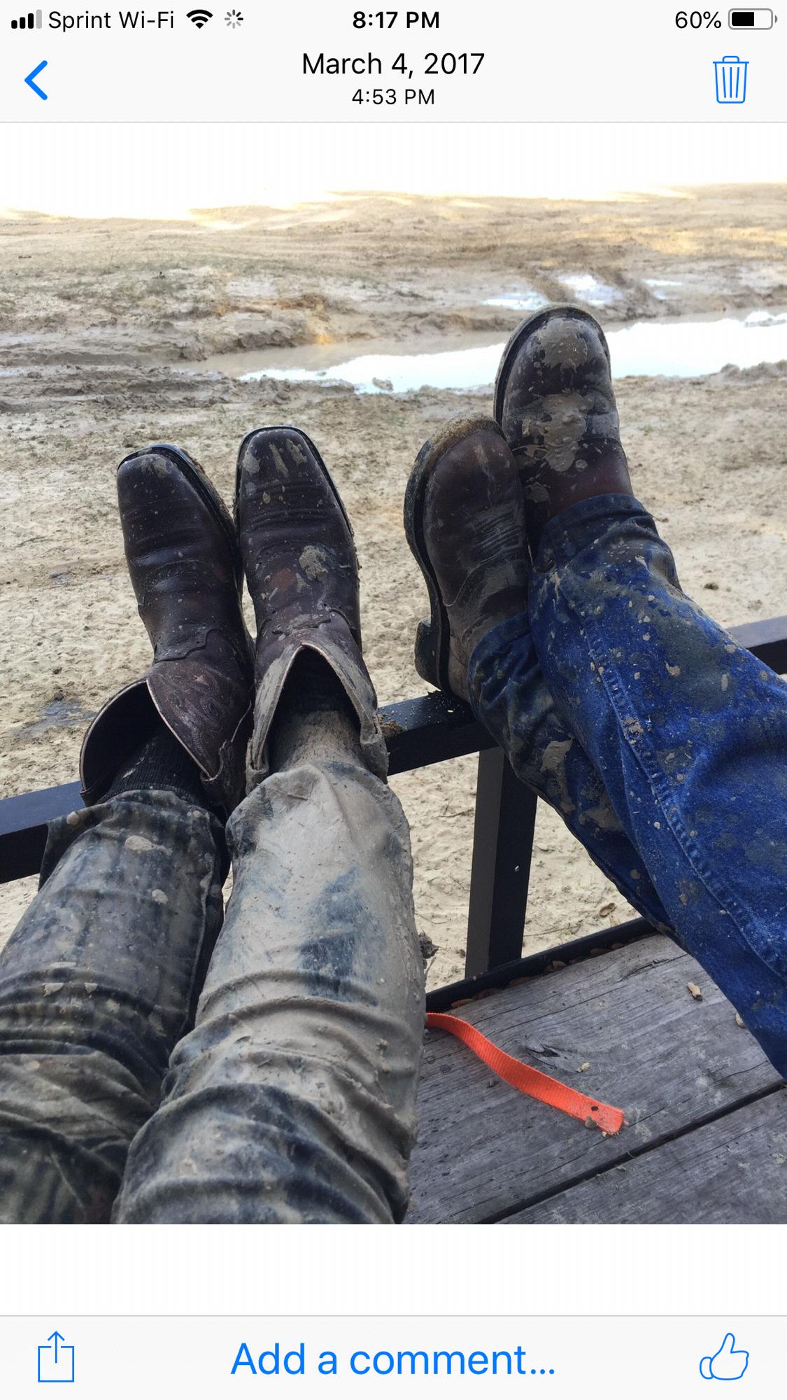 our first time mudding at the Fish Pond in Deland