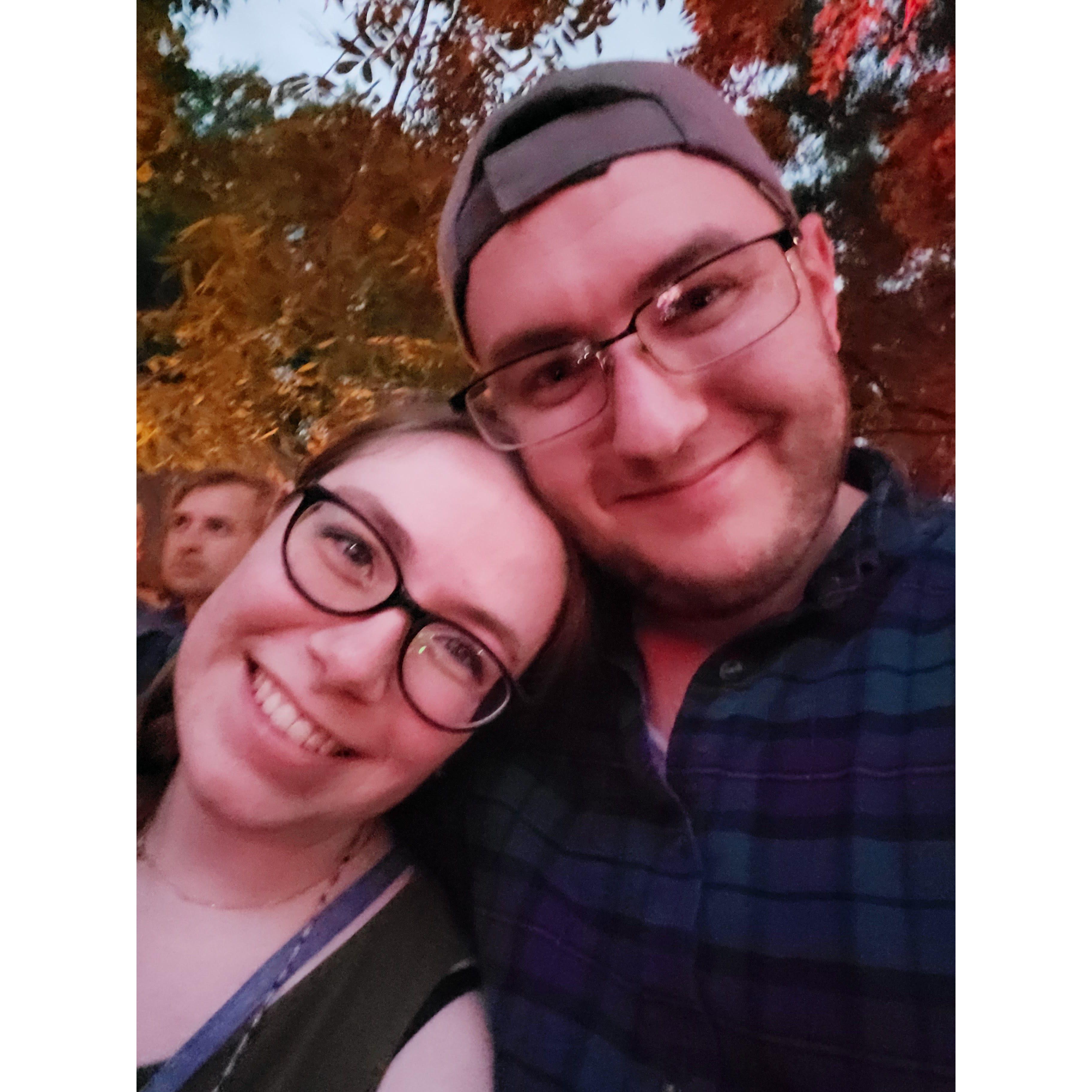 Our first concert together!