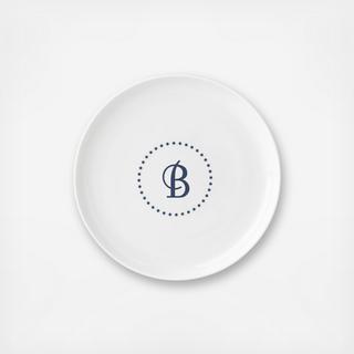 ID Navy Dots Accent Plate