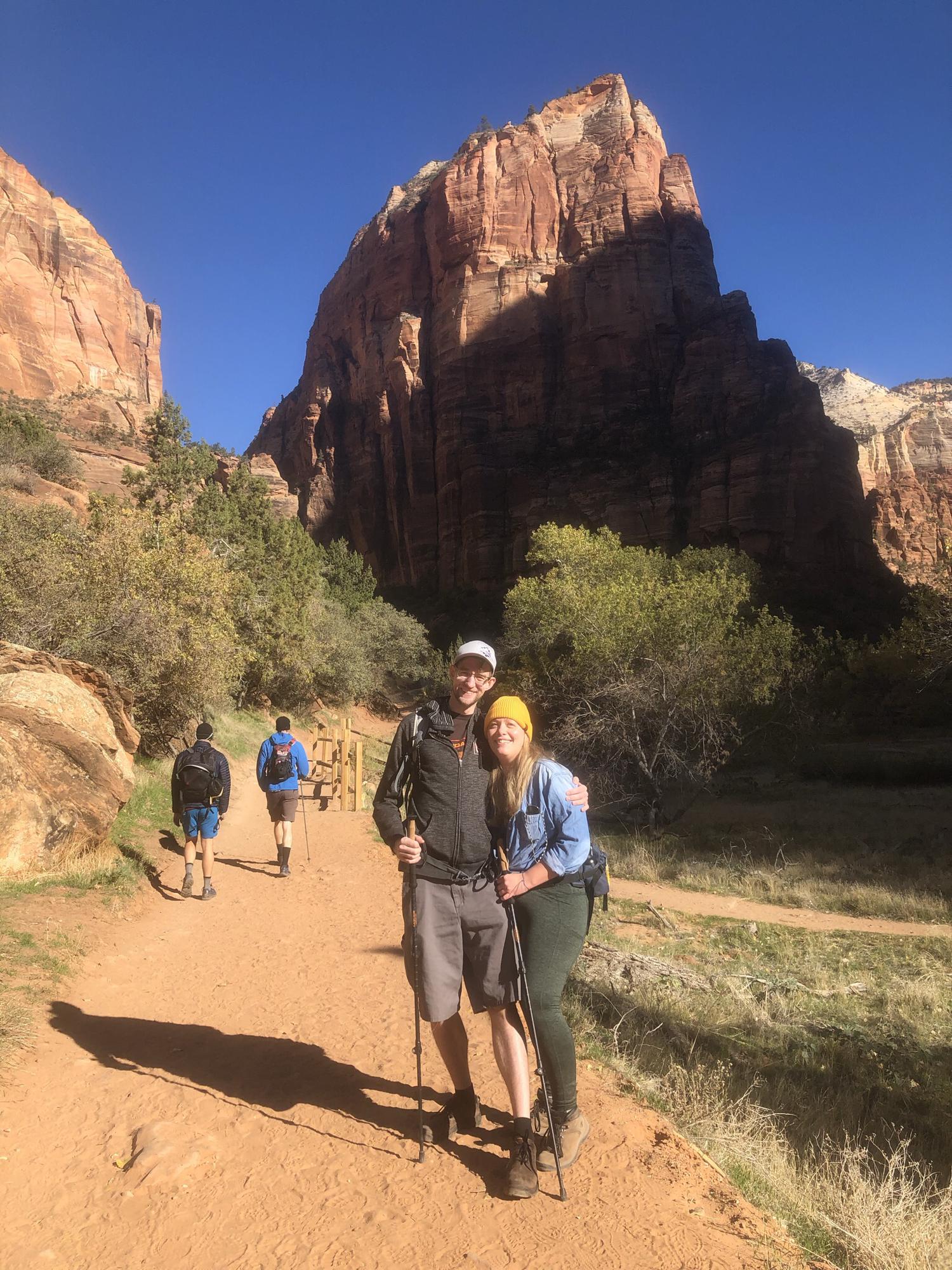 Angel’s Landing Trailhead - 
Zion National Park - 
Nov 2021