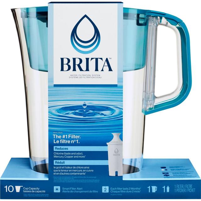 Brita® 10-Cup Tahoe Pitcher in Transparent Teal