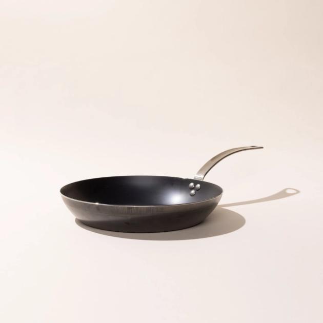 Blue Carbon Steel Frying Pan