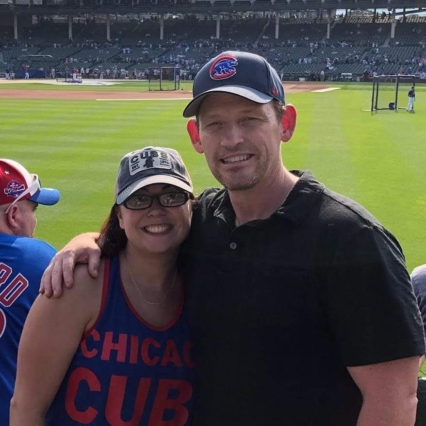 Jeff's 1st Cubs Hat - Wrigley Field - July 2018