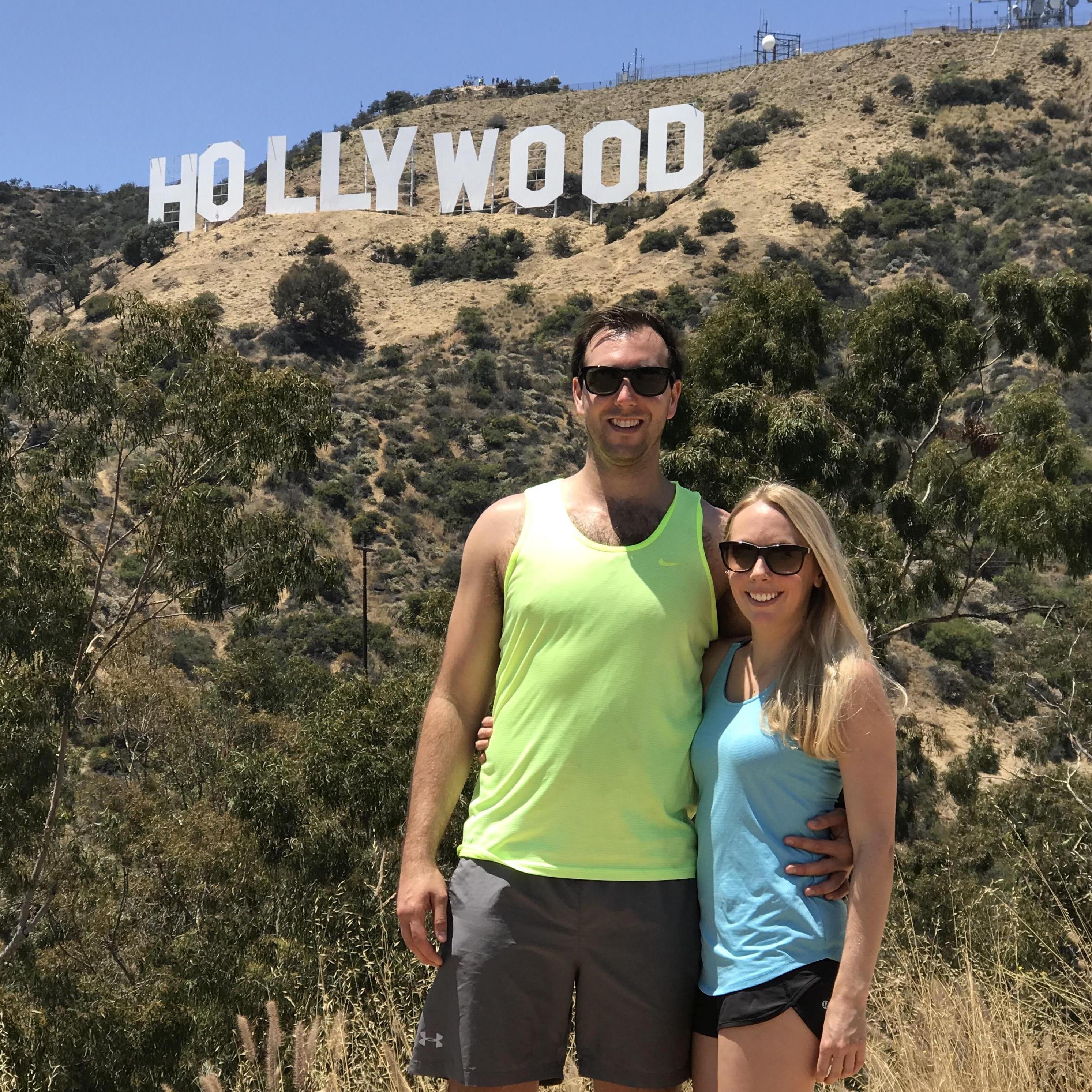 6.24.18 - Hollywood, CA - Giving Hunter a tour of Brianna's old LA stomping grounds on a weekend getaway
