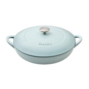 Denby Pavilion Cast Iron 30Cm Shallow Casserole