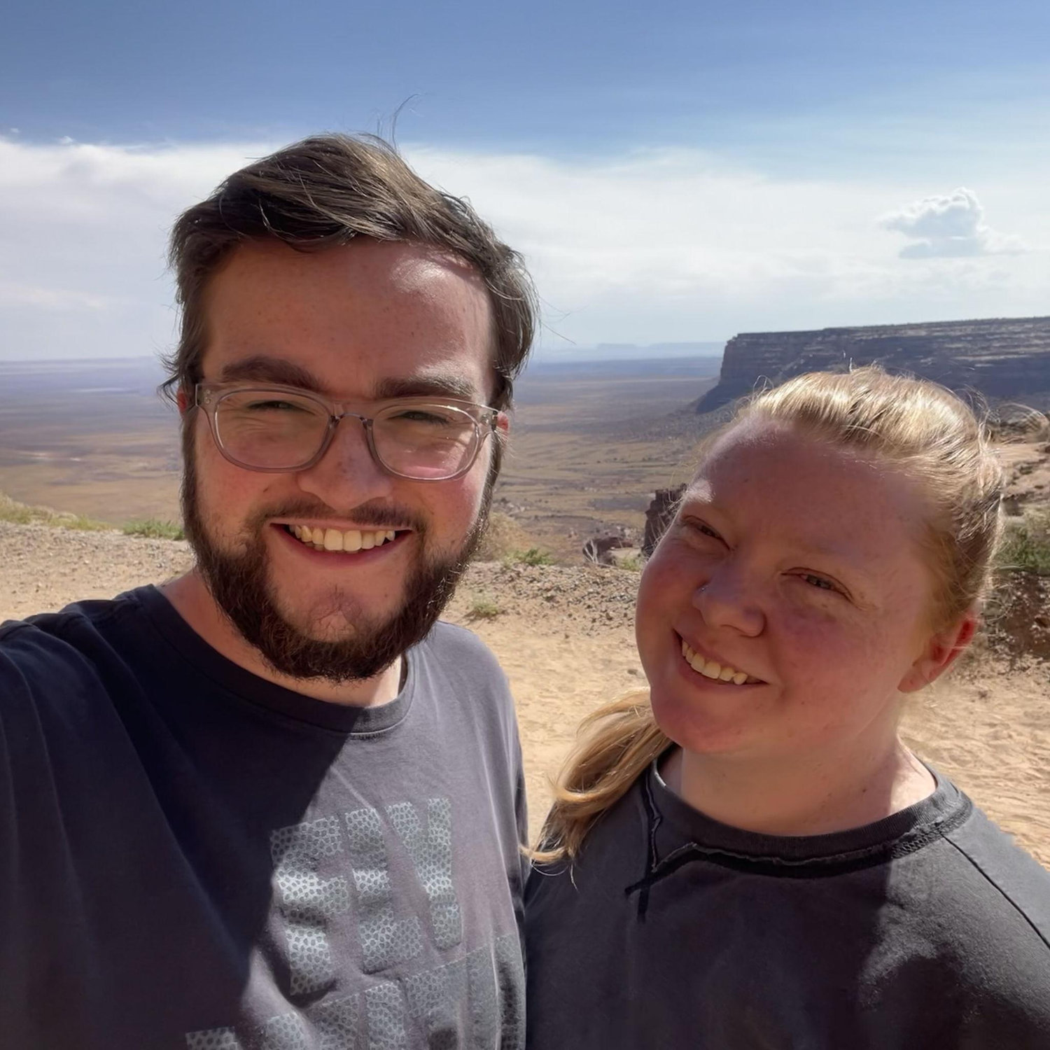 Along our road trip back to Pittsburgh, we got to see so many beautiful views, this was taken at the Valley of the Gods in Utah!