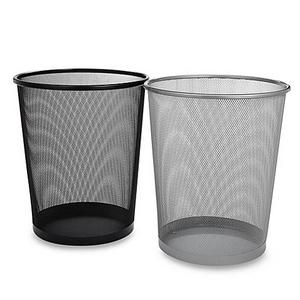 Mesh Metal Wastebasket