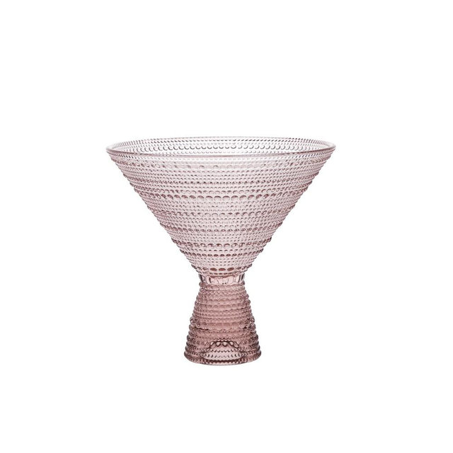 Jupiter Martini Glasses, Set of 4, Pink