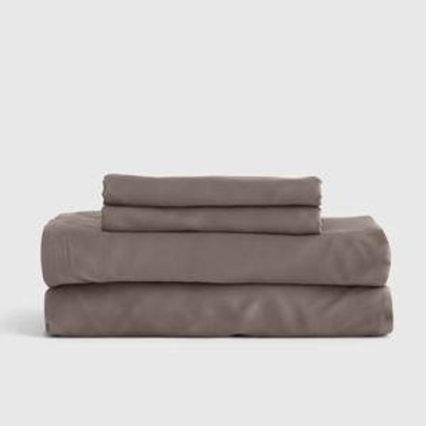 Organic Bamboo Viscose Sheet Set in Stone
