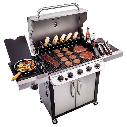 Char-Broil® Performance 550 5 - Burner Cabinet 45,000 BTU Gas Grill with Side Burner
