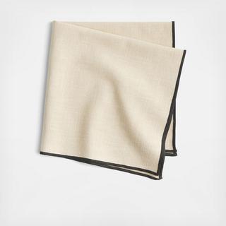 Merrow Stitch Organic Cotton Napkin, Set of 4