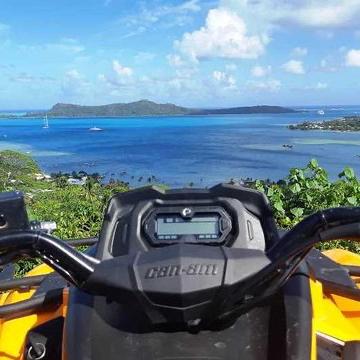ATV Riding in Bora Bora