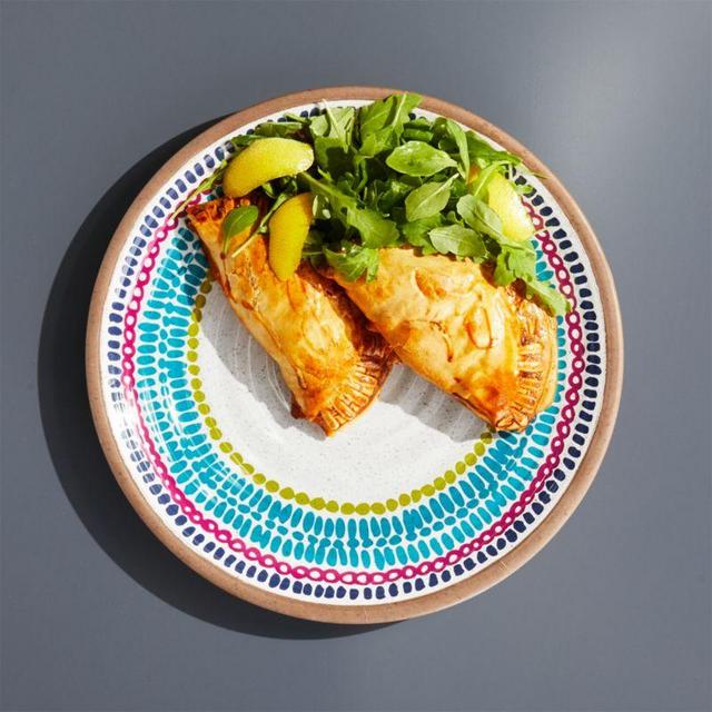 Caprice Mod Medallion Melamine Dinner Plate