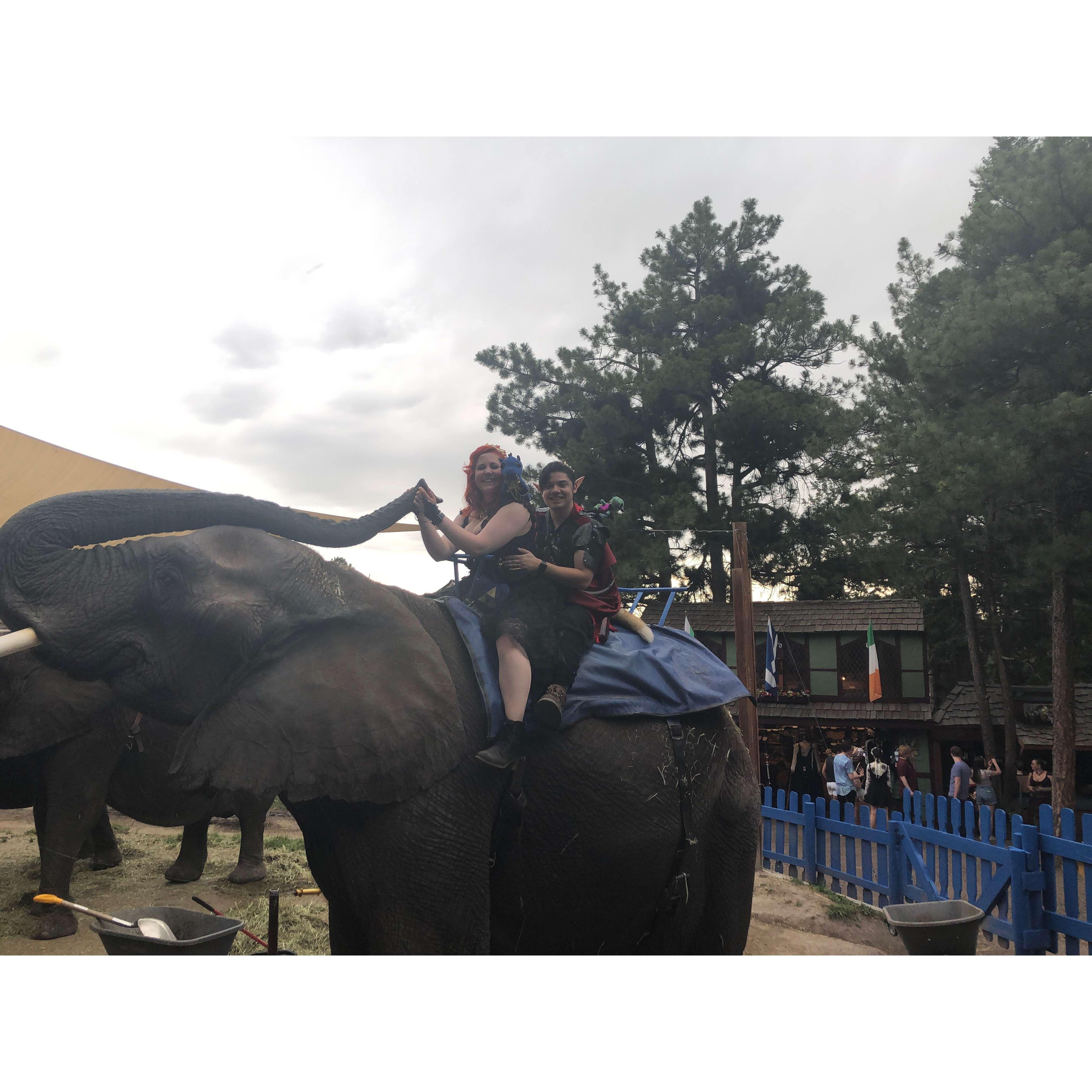 July 14th 2019- Our yearly trip to the Renaissance Festival. We always have a blast!