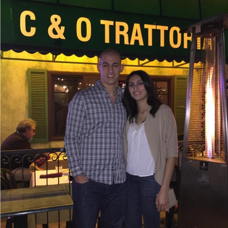 At one of our favorite restaurants near Venice Beach, CA!