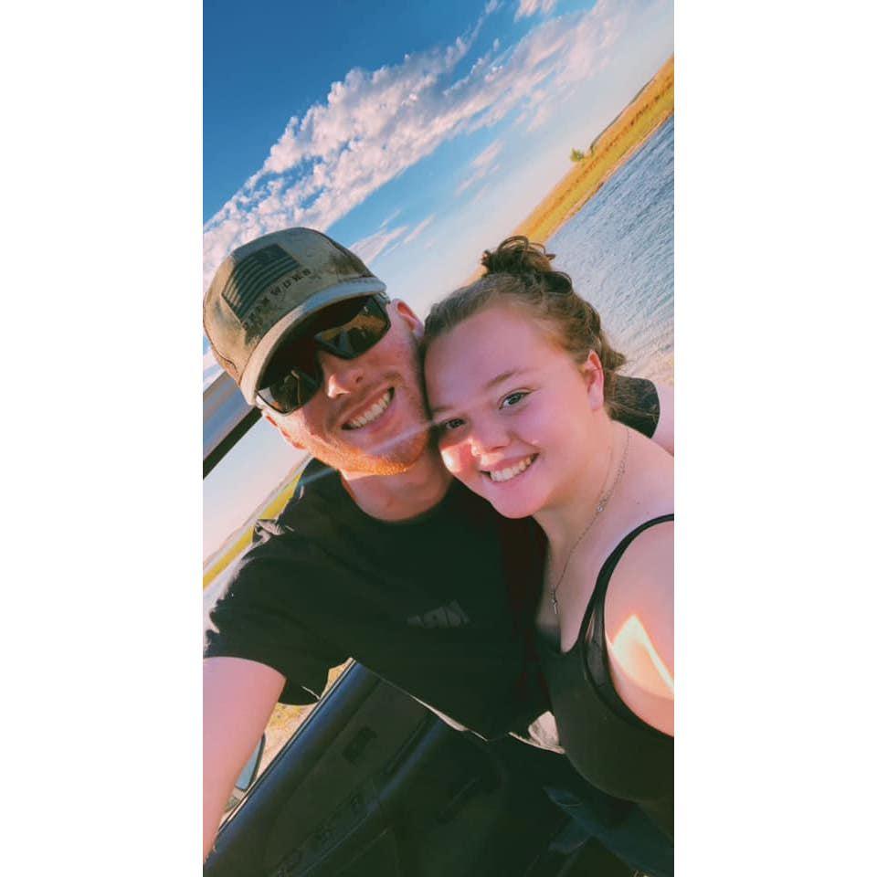 Grace took Ben to Turlock Lake